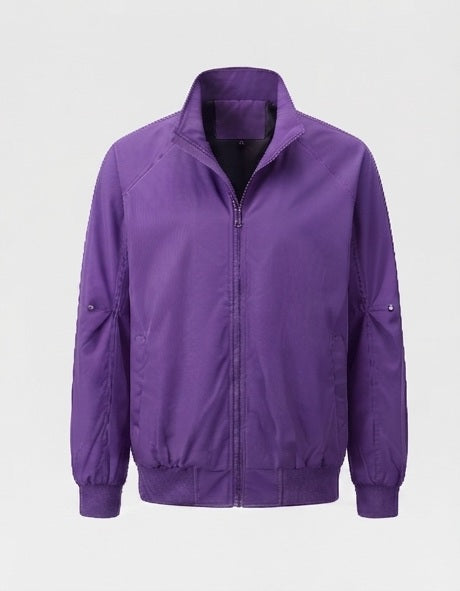 Herren leichter Urban-Blouson mit Stehkragen, elastischem Saum und Ärmeltasche EB