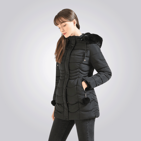 EB | Eleganter Lange Wintermantel für Frauen