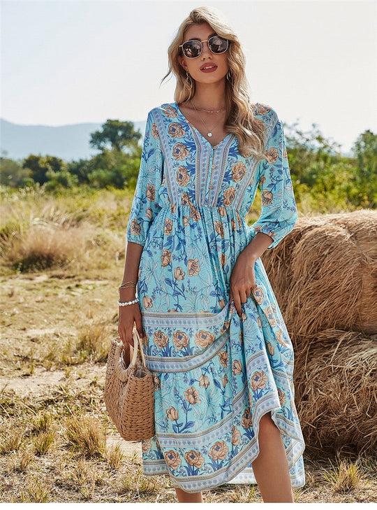 EB | Stilvolles Boho Sommerkleid