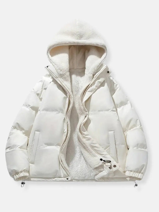 EB | Warme Reißverschluss Winterjacke Komfort und Stil für Kalte Tage