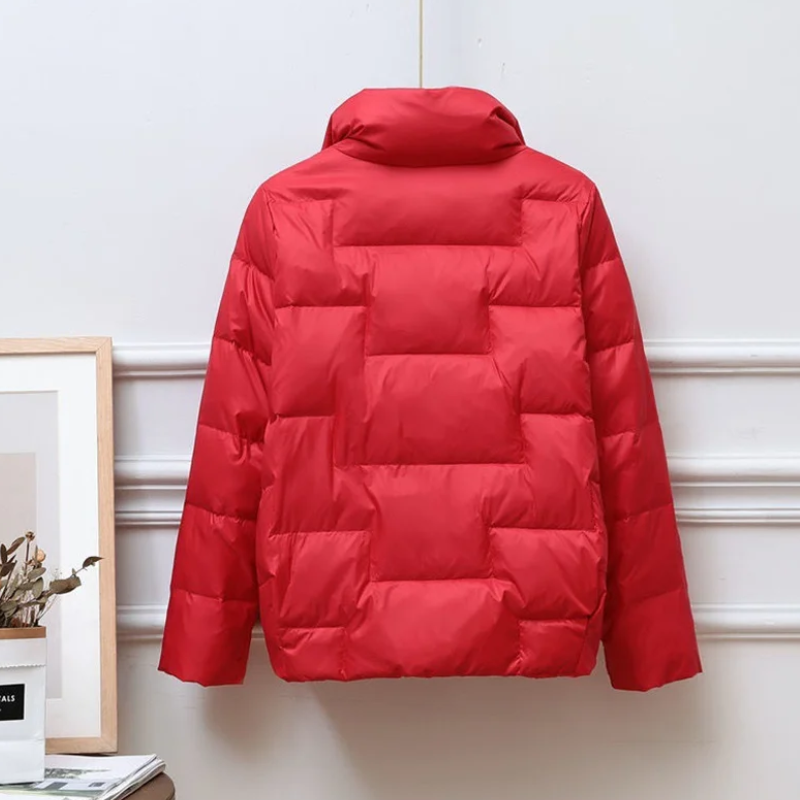 EB | Gequiltete Puffer - Rollkragen Pufferjacke