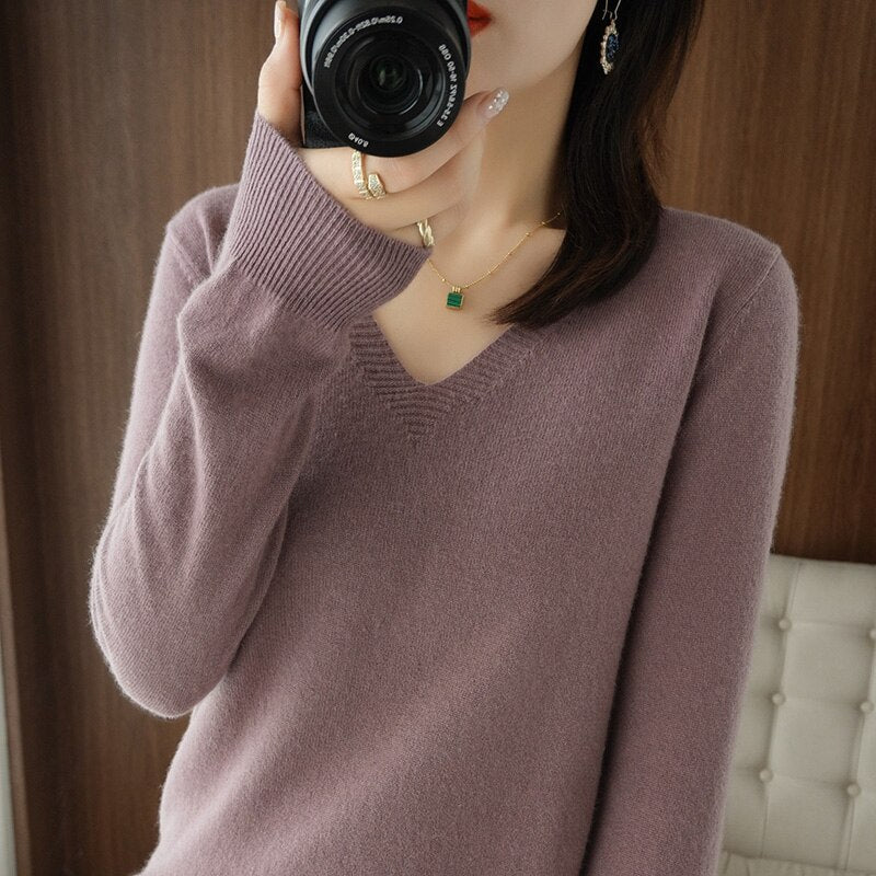 EB | V-Ausschnitt Pullover
