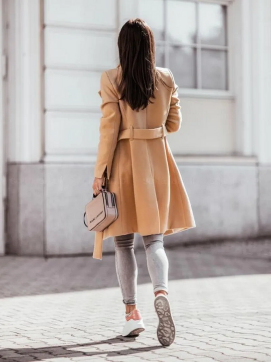 EB | Taillierter Trenchcoat für Frauen Herbstkollektion