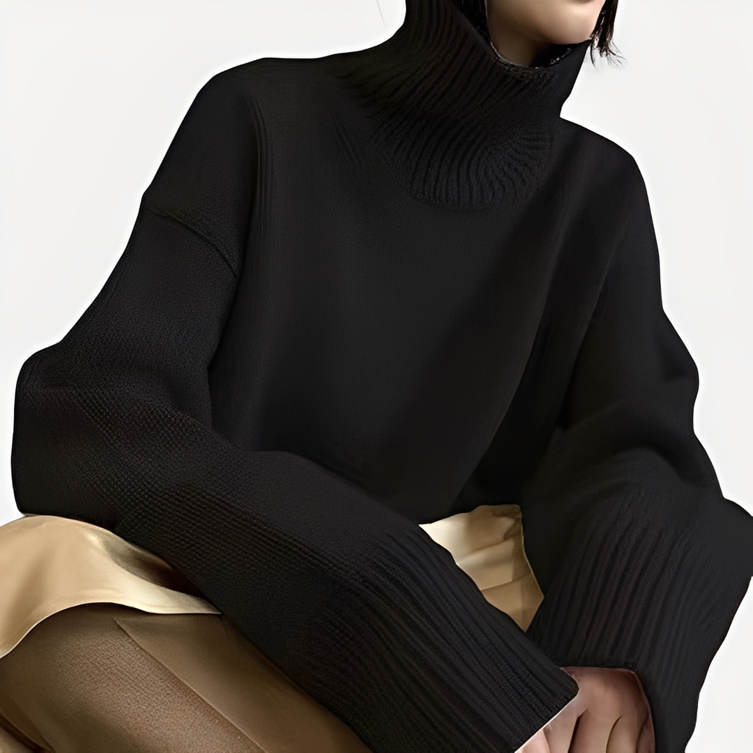 EB | Eleganter Und Legerer Damen Rollkragenpullover