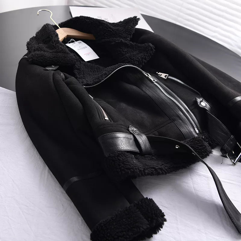 EB | Wildleder Winterjacke - Warm & Stilvoll