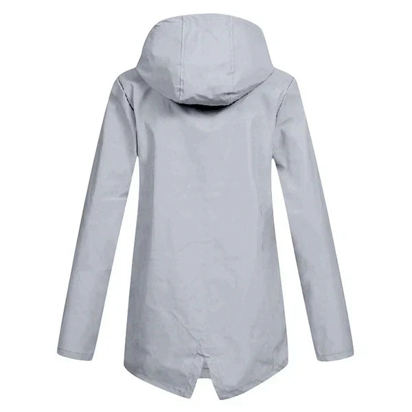 EB | Trendy Damen Regenjacke mit Kapuze