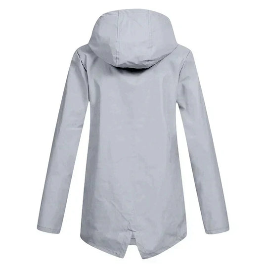 EB | Trendy Damen Regenjacke mit Kapuze