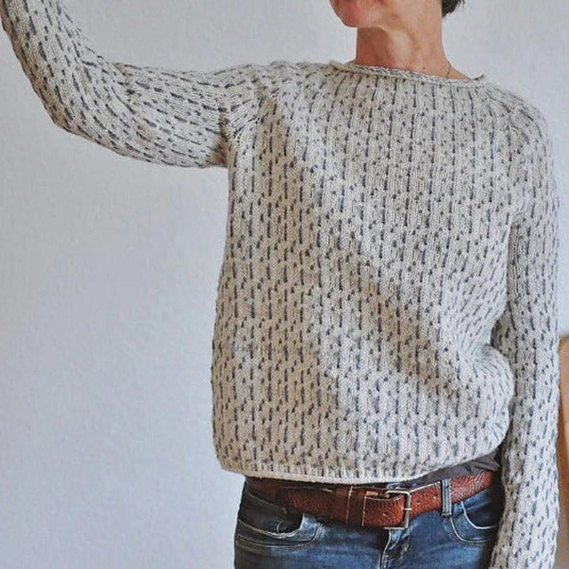 EB | Weicher Strickpullover Mit Feinem Muster