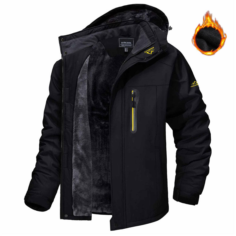 EB | Stilvolle, Warme Winterjacke für Männer