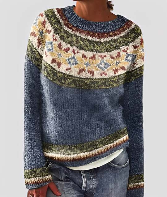 EB | Damen-Wollpullover, elegant und locker geschnitten