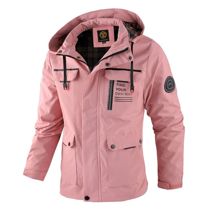 EB | Moderne wasserdichte Cargo-Jacke für Männer