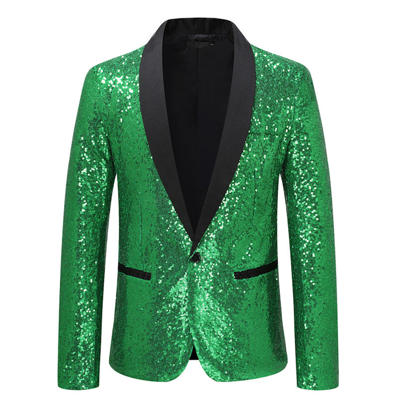 EB | Stilvoller Pailletten-Blazer für Herren
