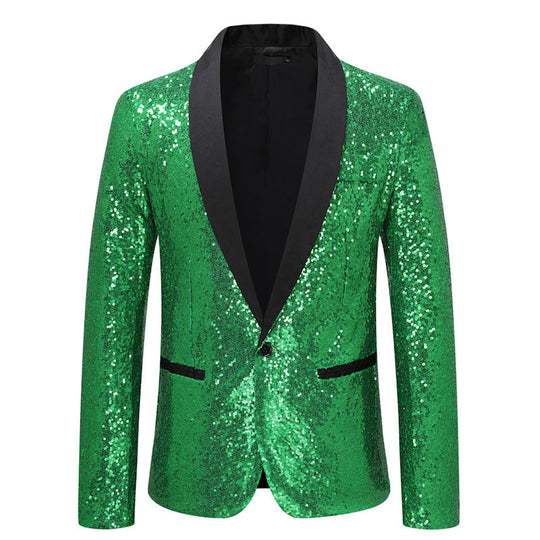 EB | Stilvoller Pailletten-Blazer für Herren