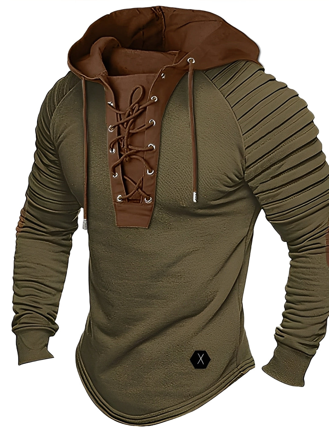 EB | Legerer Strickpullover mit Kapuze für Herren