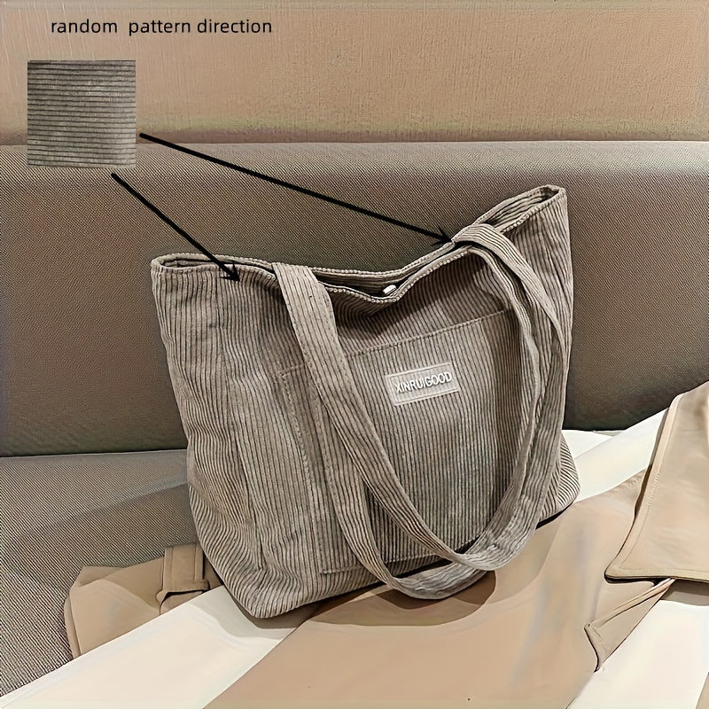 Elegante Damen Cordstoff Tasche | EB