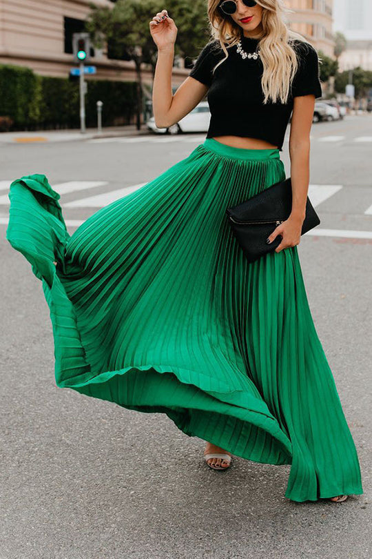 EB | Für Eternity Plissierter Maxi Rock