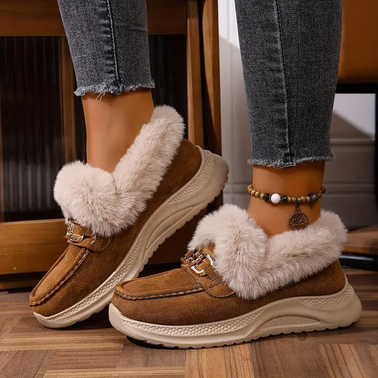 Damen-Winterstiefel mit Absatz EB EB