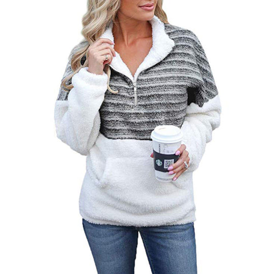 EB | Bequemer Pullover aus Wollmischung für Frauen
