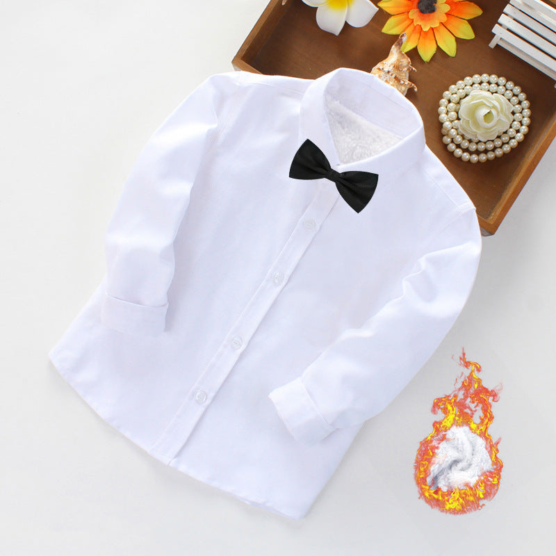 Damen Elegantes Langarmhemd mit weicher Innenseite EB