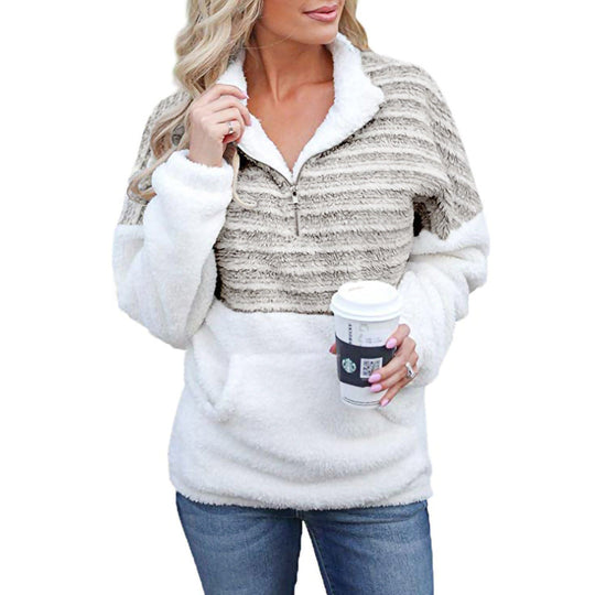 EB | Bequemer Pullover aus Wollmischung für Frauen