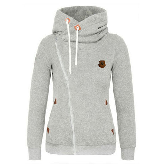 Damen gemütlicher Lagenlook Pullover mit hohem Kragen EB