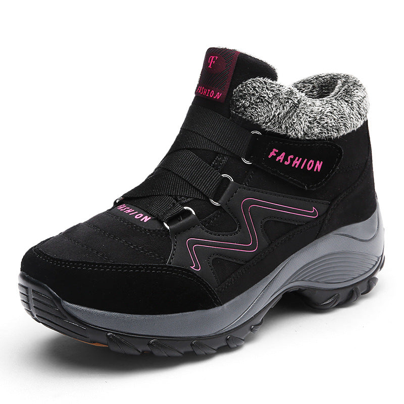 Damen Modische Winterstiefel mit komfortabler Fütterung und rutschfester Sohle EB
