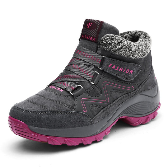 Damen Modische Winterstiefel mit komfortabler Fütterung und rutschfester Sohle EB