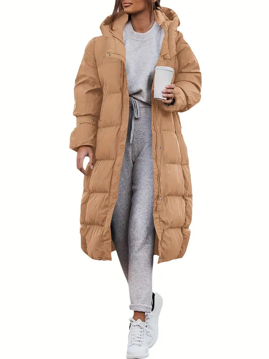 EB | Pufferjacke mit Kapuze für Damen - Warm