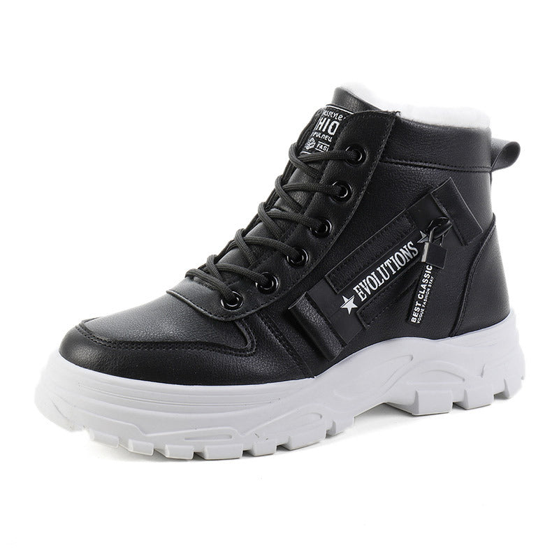 Damen Komfortable Winterstiefel mit kuscheligem Innenfutter EB