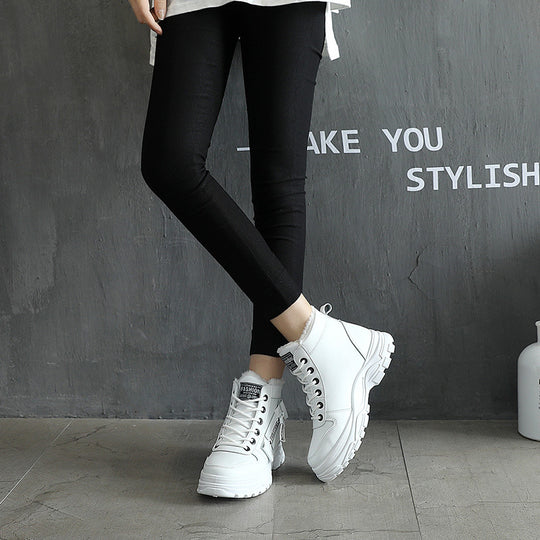 Damen Winter Sneaker mit kuscheligem Innenfutter und robustem Sohlenprofil EB