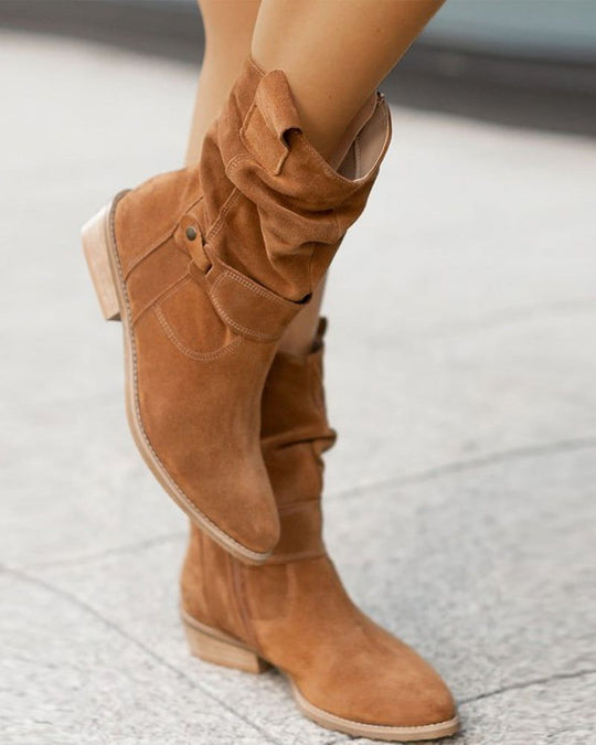 EB | Modische Stiefel mit Flachen Absätzen