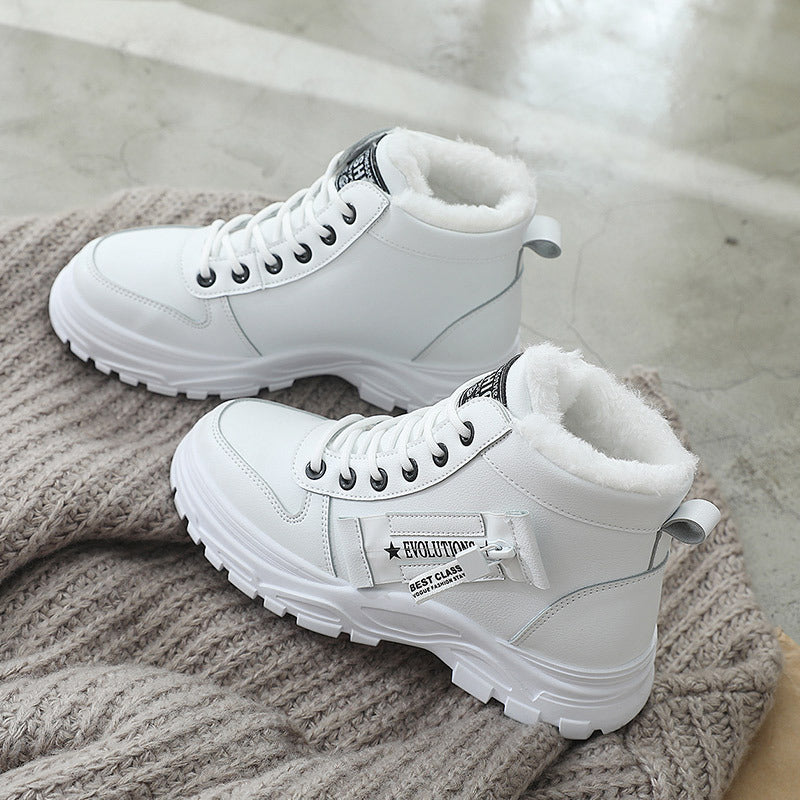 Damen Komfortable Winterstiefel mit kuscheligem Innenfutter EB