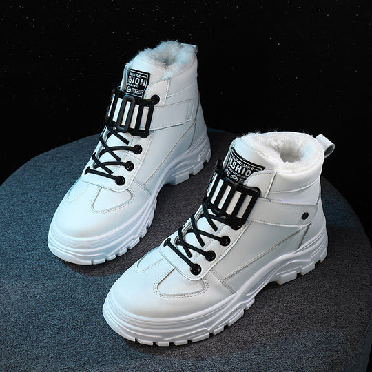 Damen Winterstiefel mit robustem Profil und kuscheligem Innenfutter EB