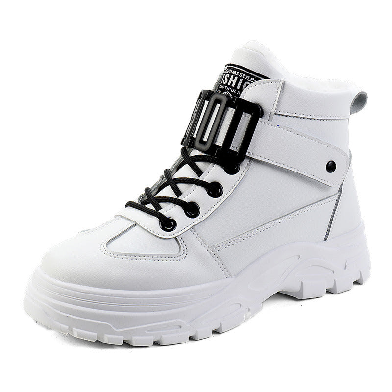 Damen Winterstiefel mit robustem Profil und kuscheligem Innenfutter EB