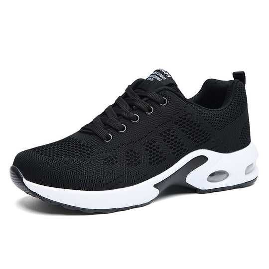 Damen Sportliche Sneakers mit luftiger Mesh-Konstruktion und dämpfender Sohle EB