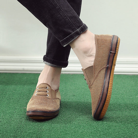 Damen komfortable Schnürschuhe mit strukturiertem Obermaterial EB