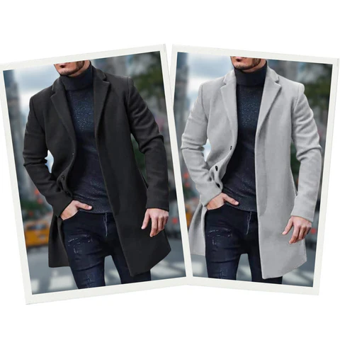 EB | Belloni Klassischer Langer Trenchcoat - Stilvoll & Komfortabel