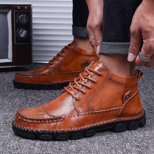 Herren modulare Lederstiefel EB