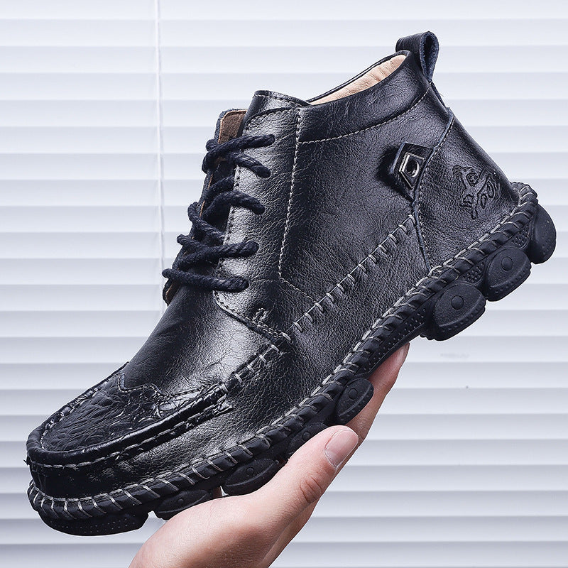 Herren modulare Lederstiefel EB