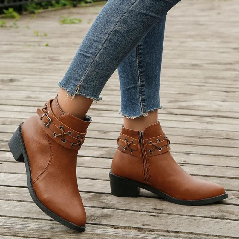Vintage Spitzenschuh Stiefel EB