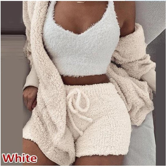 Damen Kuscheliges Lounge-Set aus weichem Material EB