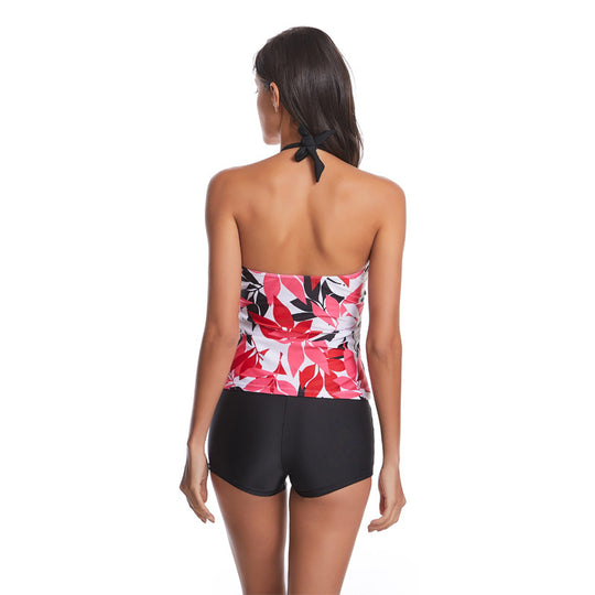 Damen Stylish Sport Tankini mit Shorts EB