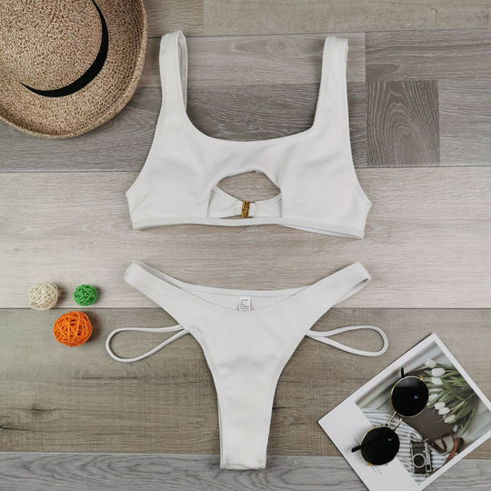 Damen Bikini-Set mit innovativem Cut-Out-Design EB