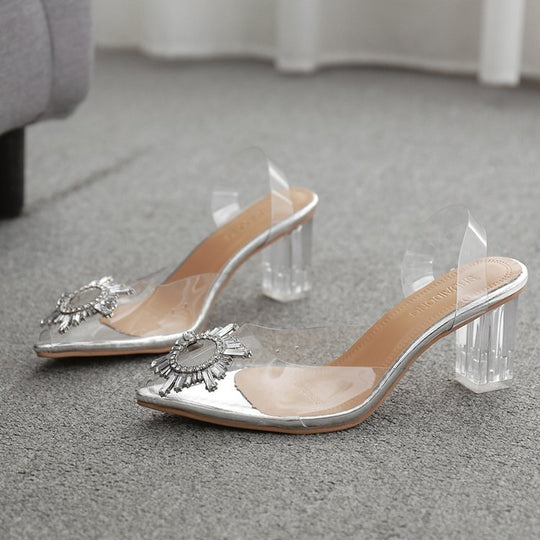 Damen Elegante Absatzsandalen EB