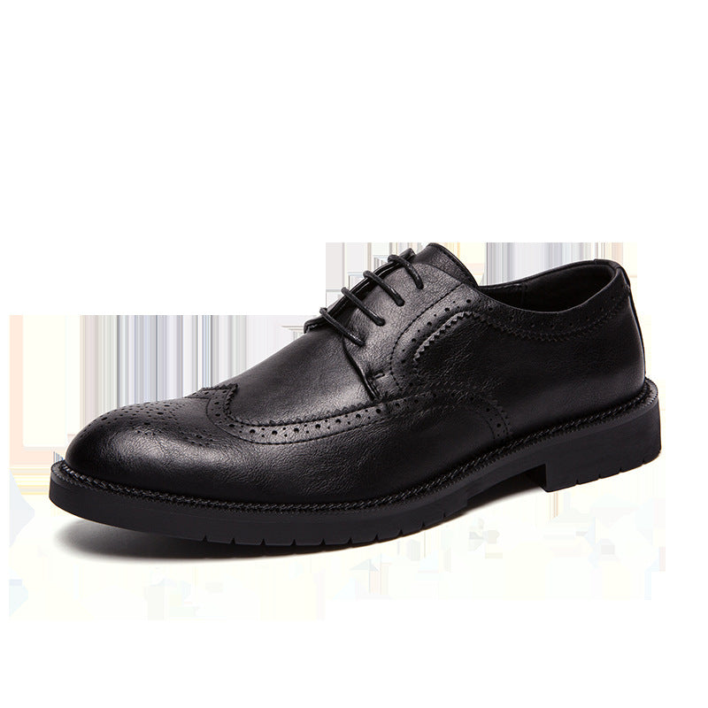 Damen Elegante und komfortable Brogues aus echtem Leder EB