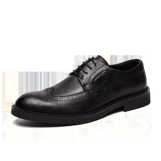 Damen Elegante und komfortable Brogues aus echtem Leder EB