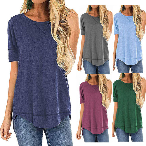 Damen Tiermuster T-Shirt EB