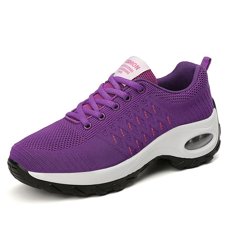 Damen Sportliche Sneakers mit atmungsaktiven Mesh-Obermaterial und flexibler Sohle EB