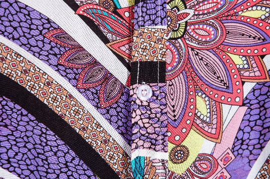 Damen Kurzarmhemd mit kreativem floralen Design und entspannter Passform EB