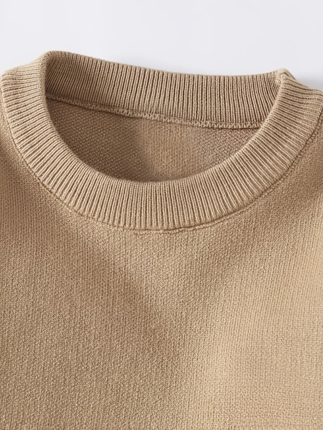 EB | Strickpullover mit Farbigen Ärmeln Weich und Warm Perfekt für Den Alltag